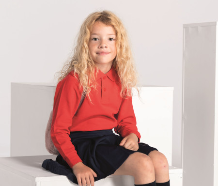 KID LS UNISEX POLO