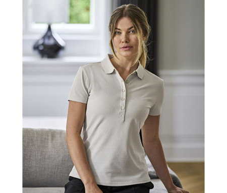 LADIES LUXURY STRETCH POLO