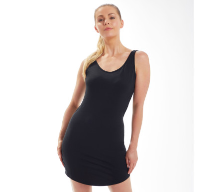 CURVED VEST DRESS
